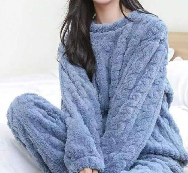 ELLA / WEICHES FLEECE PYJAMA-SET (1+1 GRATIS)