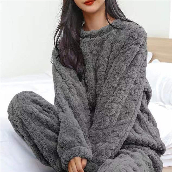 ELLA / WEICHES FLEECE PYJAMA-SET (1+1 GRATIS)