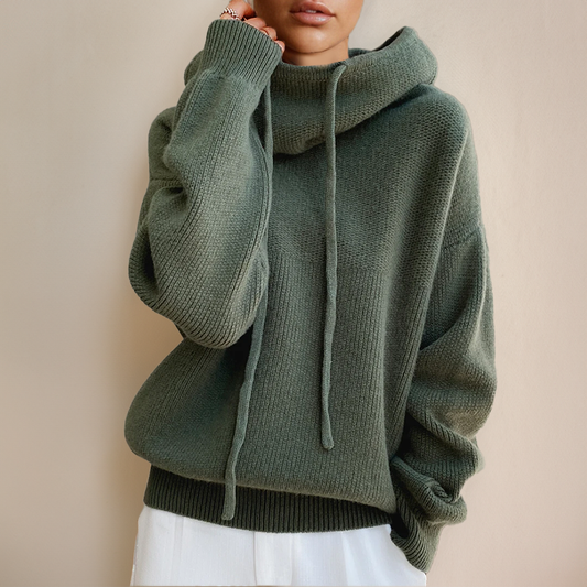 Isabelle | Gestrickter Hoodie