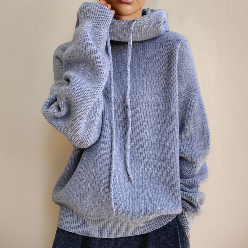 Hanna | Gestrickter Hoodie